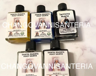 Holy Death Oils/Aceites de La Santa Muerte