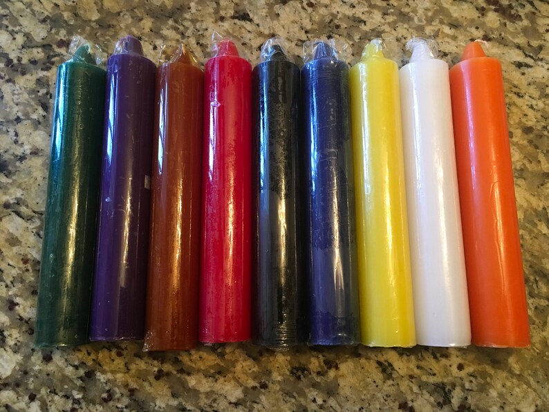 Plain Jumbo Candles/jumbo Velas Solidas Etsy