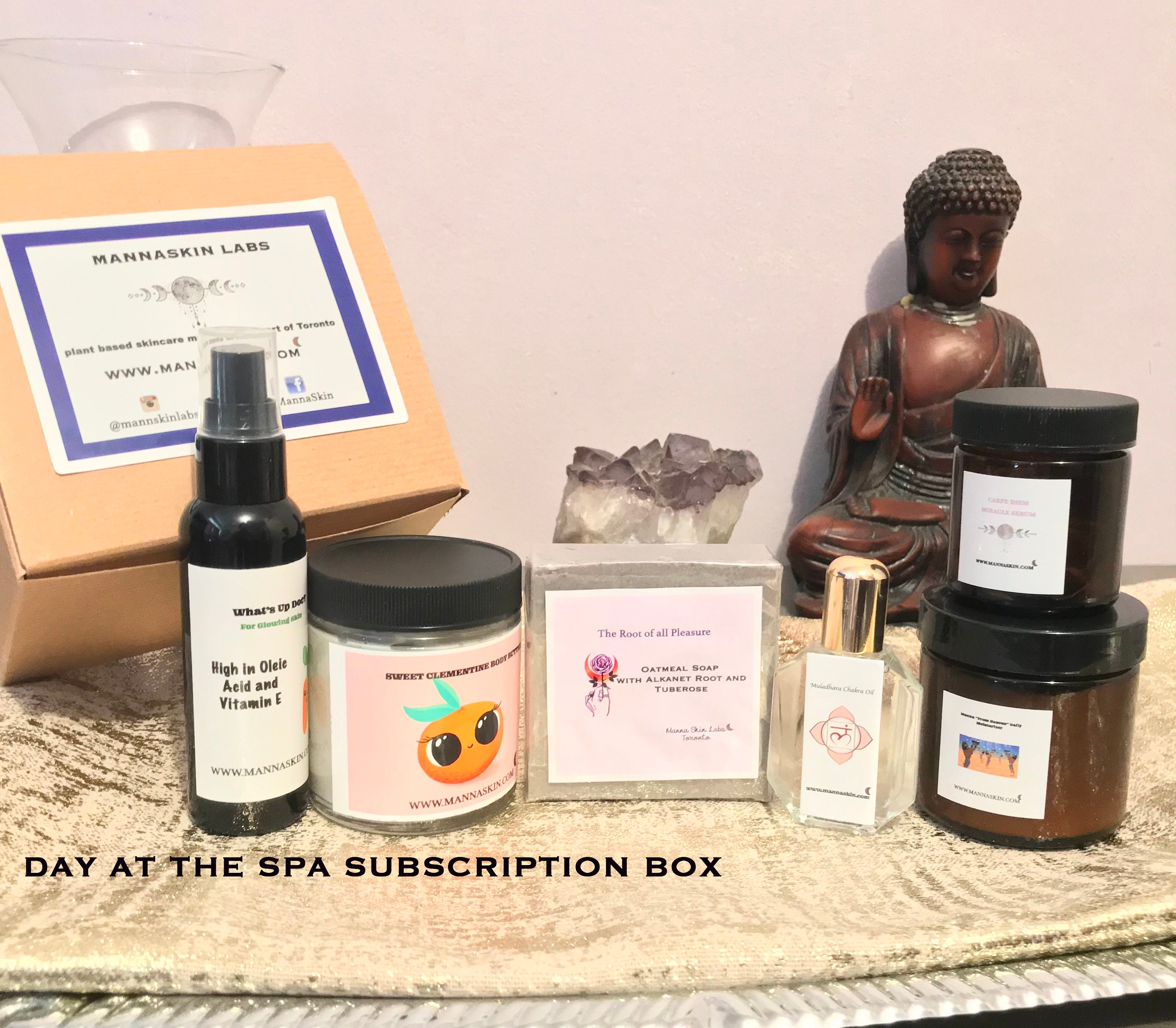 Skincare Spa Kit/Botanical Gift Set/Luxury Skincare Gift Etsy