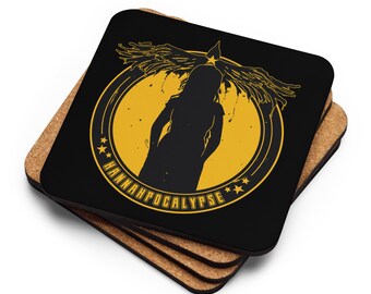 Hannahpocalypse Cork-back Coaster