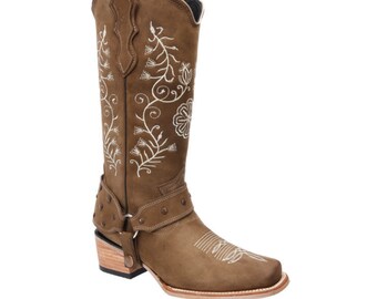 Botas Vaqueras De Mujer | Etsy