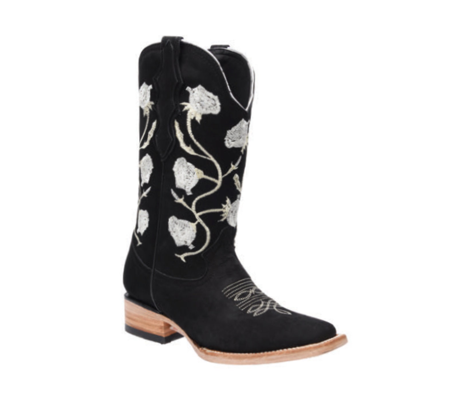 Women's Western Boots, Boots with Roses/Botas Vaqueras para Dama 153