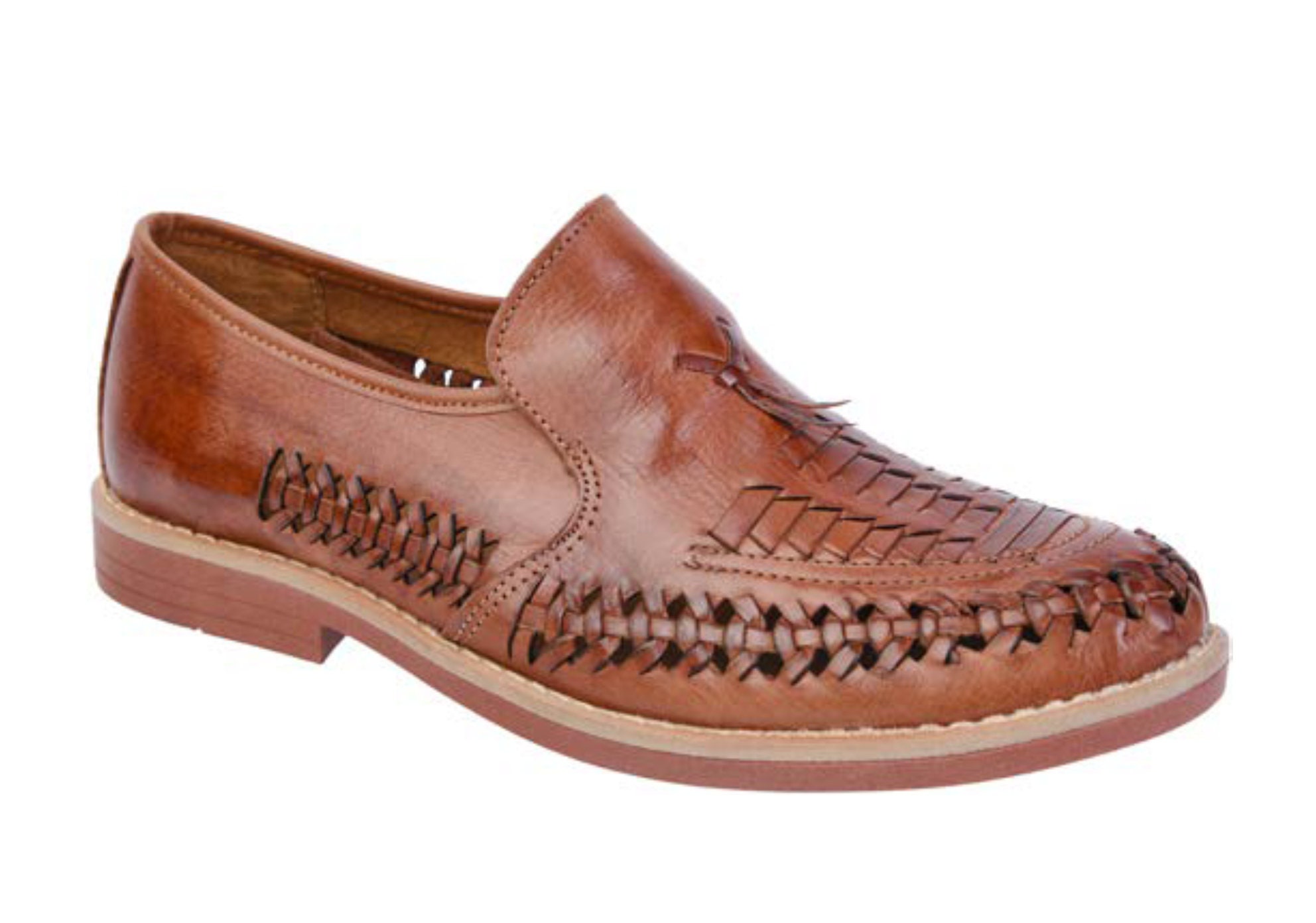 Comfortable sole color TAN Formal Huarache for Party Traditional Mexican Shoe Zapatos Zapatos para hombre Sandalias Cangrejeras Mexican Leather Shoes men Handmade sandals For Men 