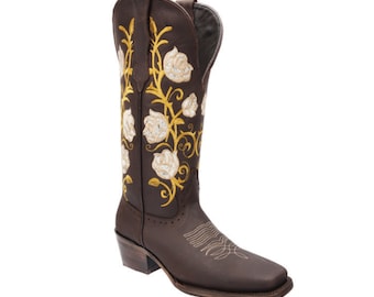 Botas Vaqueras De Mujer | Etsy