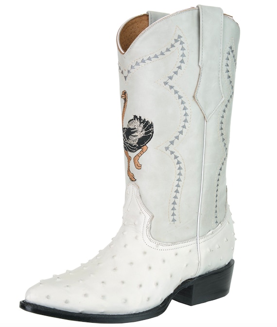 Men's Western Boots/botas Vaqueras De Hombre avestruz - Etsy