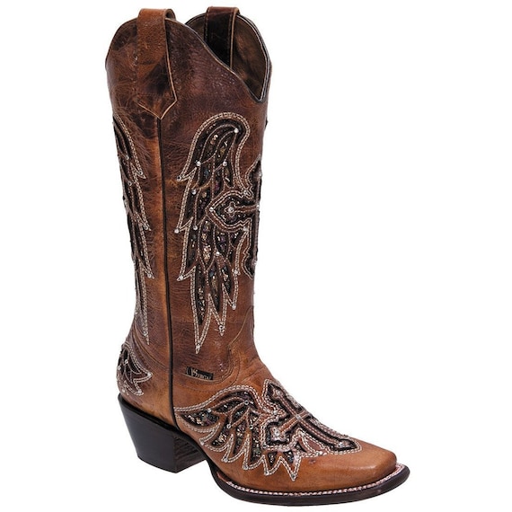 Women's Western Boots/botas Vaqueras Para Dama 