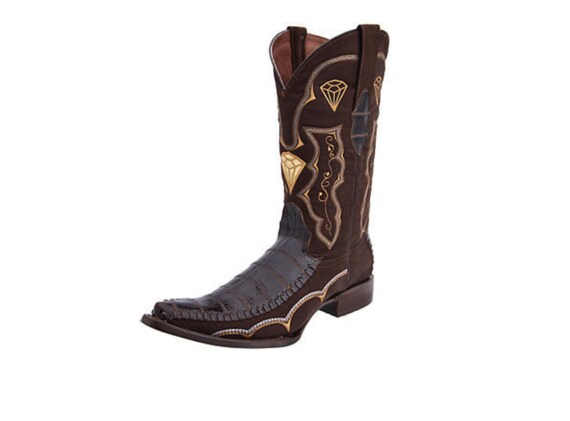 Men s Western Boots botas Vaqueras De Hombre caiman 45 Etsy UK