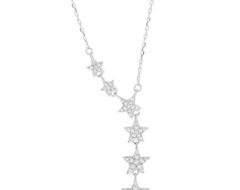Cascading Stars Necklace Stars 