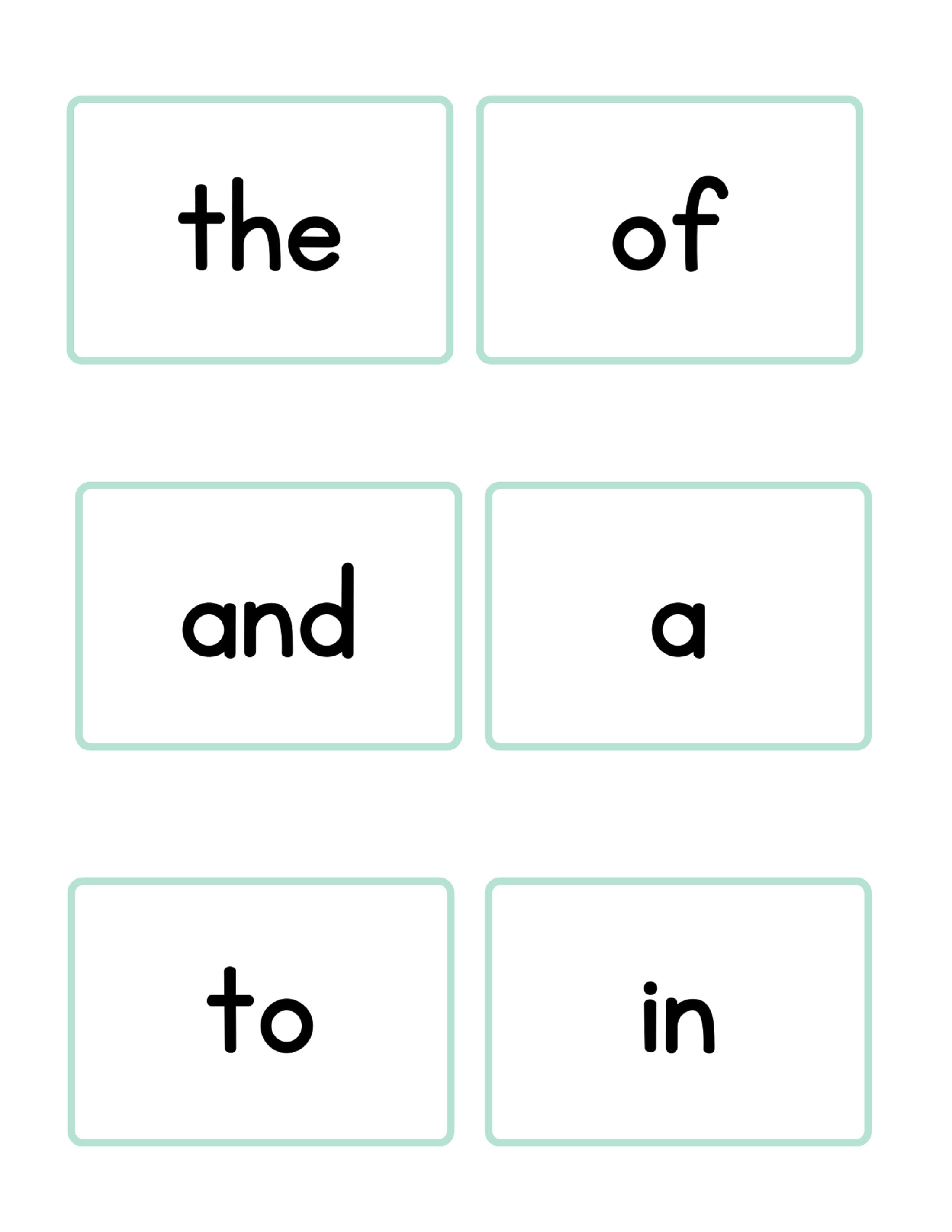 Printable Flashcards; Fry 100 Sight Words - Etsy