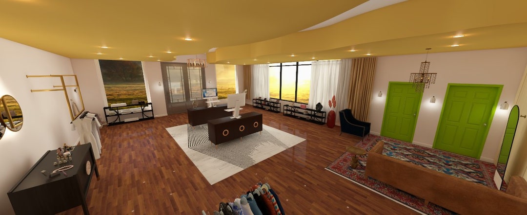 Custom 3D Interior Design, 3D Rendering, Interiors, Realistic ...