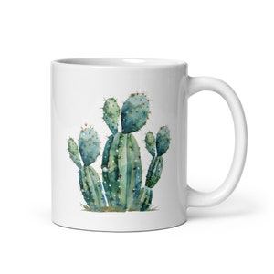 Cactus Mug Cactus Gifts for Women Cactus Name Mug Cactus Lover Gift Watercolor Cactus Coffee Mug Cactus Coffee Cup Cactus Mug Gift