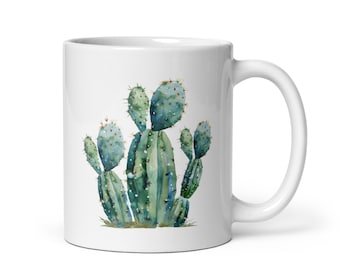 Cactus Mug Cactus Gifts for Women Cactus Name Mug Cactus Lover Gift Watercolor Cactus Coffee Mug Cactus Coffee Cup Cactus Mug Gift