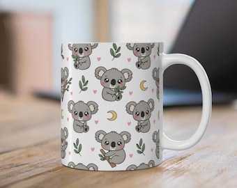 Koala Mug, Cute Koala Bear Gifts For Koala Lover, Australian Wildlife Coffee Mug For Men, For Women, Tea Cup, Coffee Lover Present