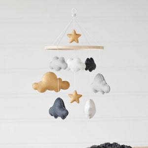 DIY Mobile Kit Create Your Own Mobile Cloud and Stars Mobile Nursery Decor image 1