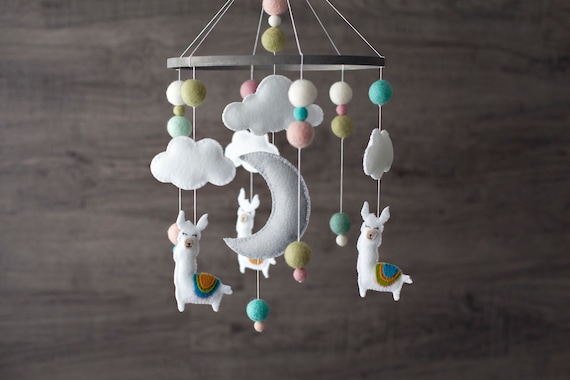 llama baby nursery decor