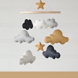 DIY Mobile Kit Create Your Own Mobile Cloud and Stars Mobile Nursery Decor image 4