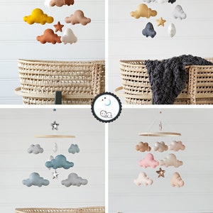 DIY Mobile Kit Create Your Own Mobile Cloud and Stars Mobile Nursery Decor image 10