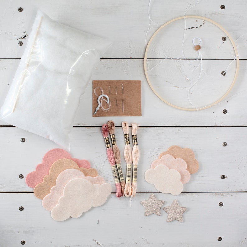 DIY Mobile Kit Create Your Own Mobile Cloud and Stars | Etsy