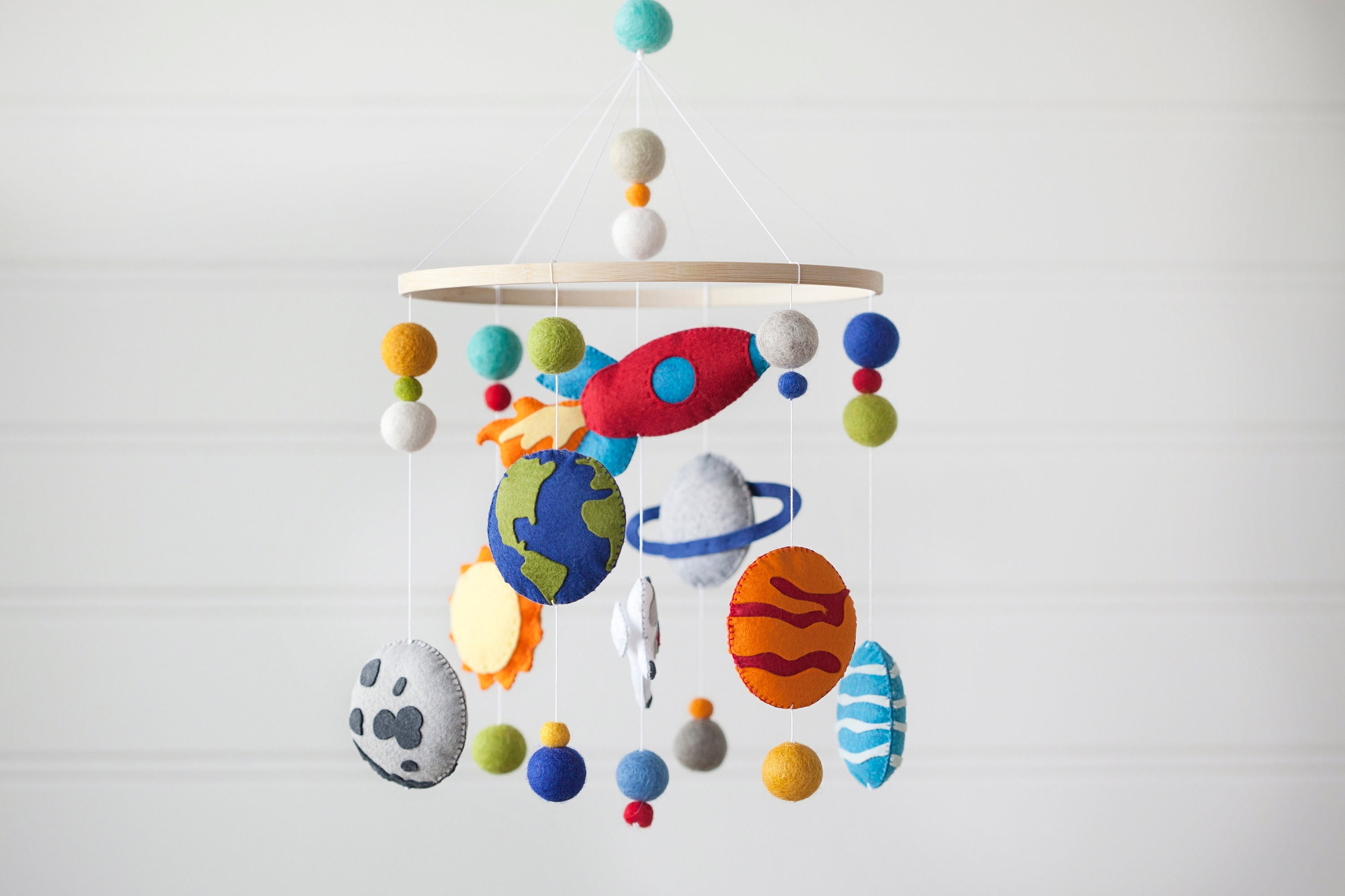 Space Baby Mobile Nursery Baby Mobile Baby Shower Gift Etsy