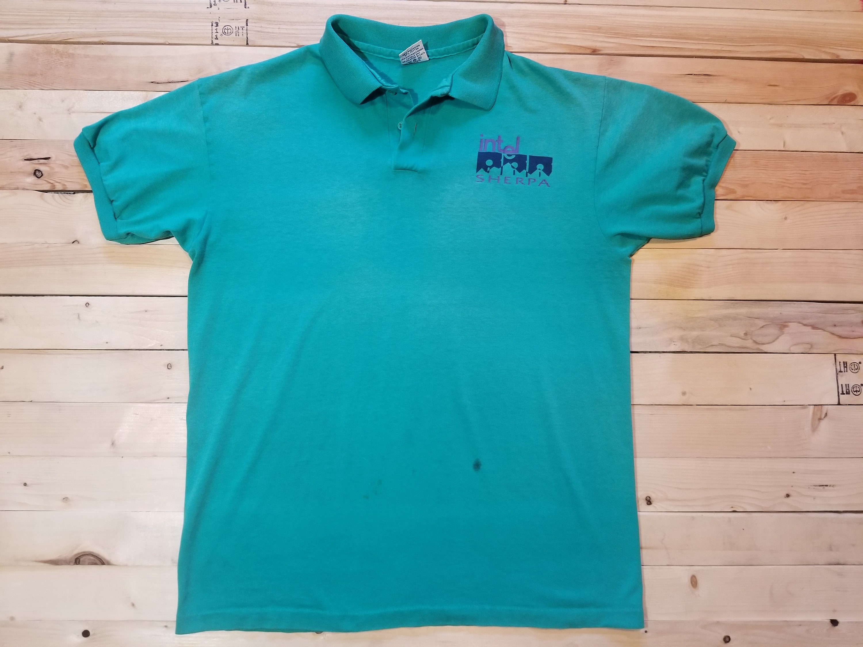 intel polo shirt