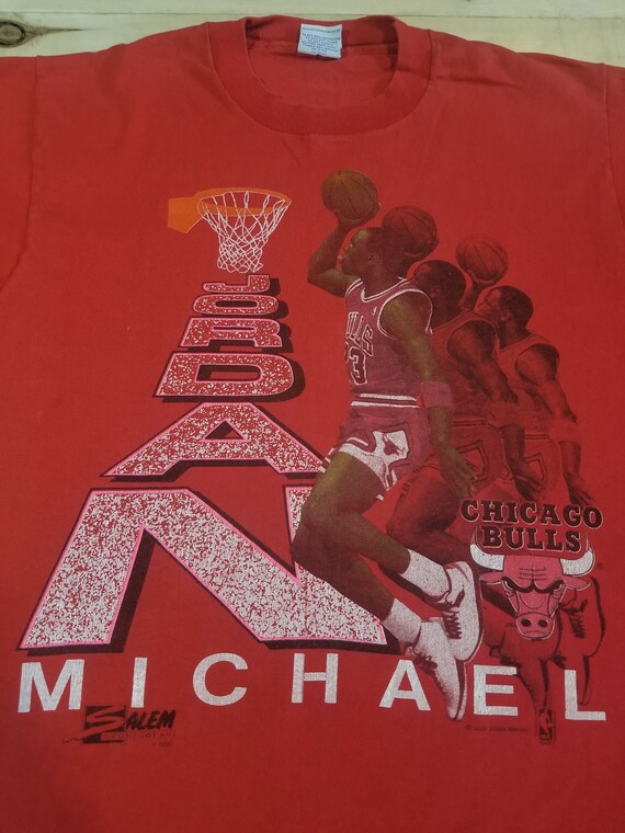 1990 Michael Jordan shirt. Salem Sportswear. Size