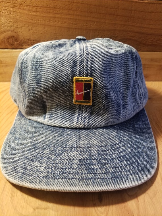 nike denim cap
