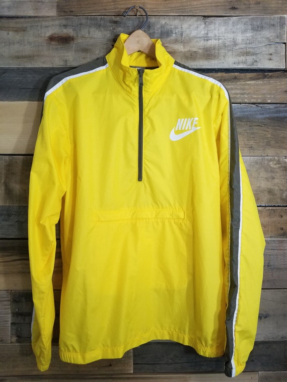half zip nike windbreaker