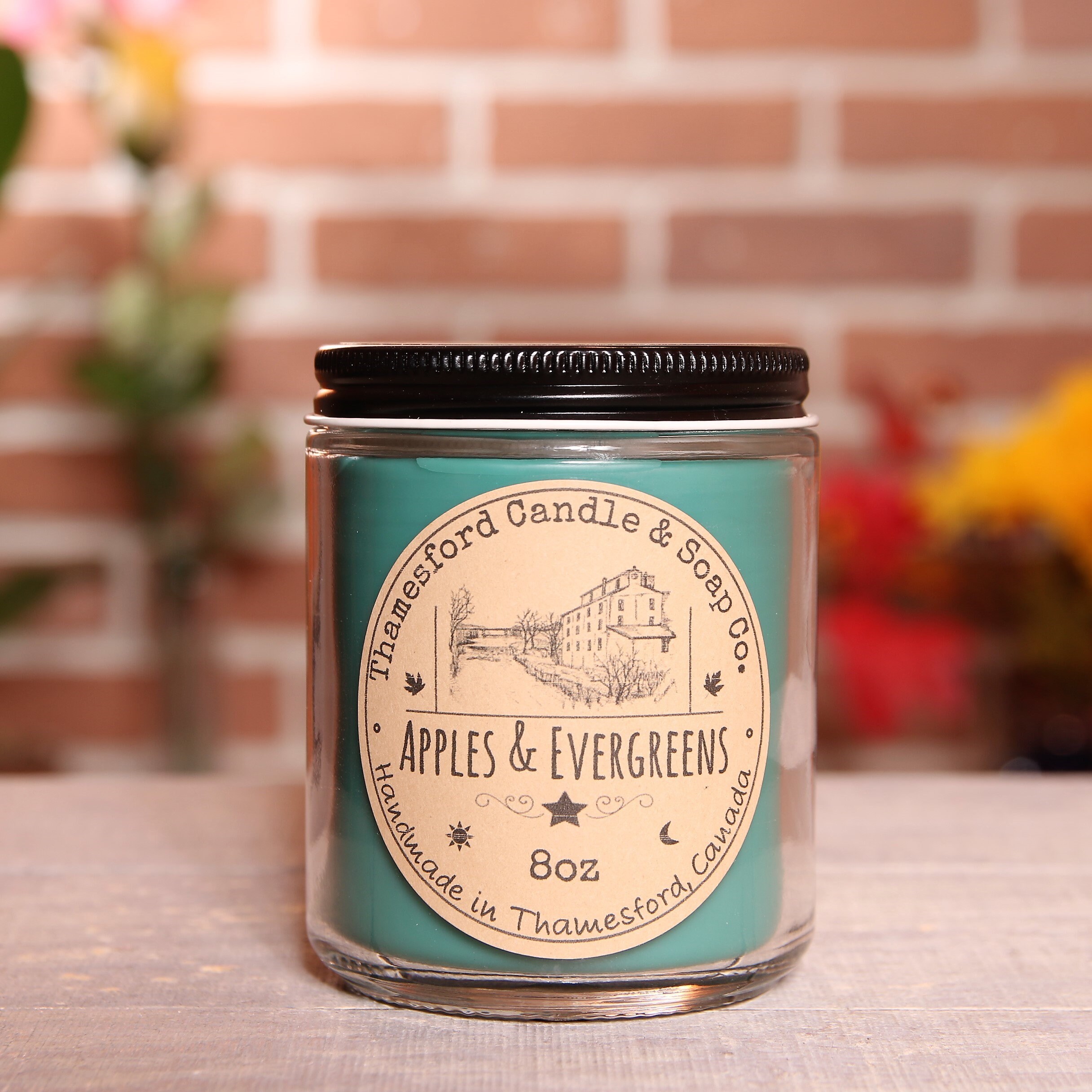 Apples and Evergreens Scented Candle Tart Apples With Etsy Canada