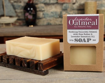 Oatmeal Shea Butter Soap - Thamesford All Natural Handmade Soap