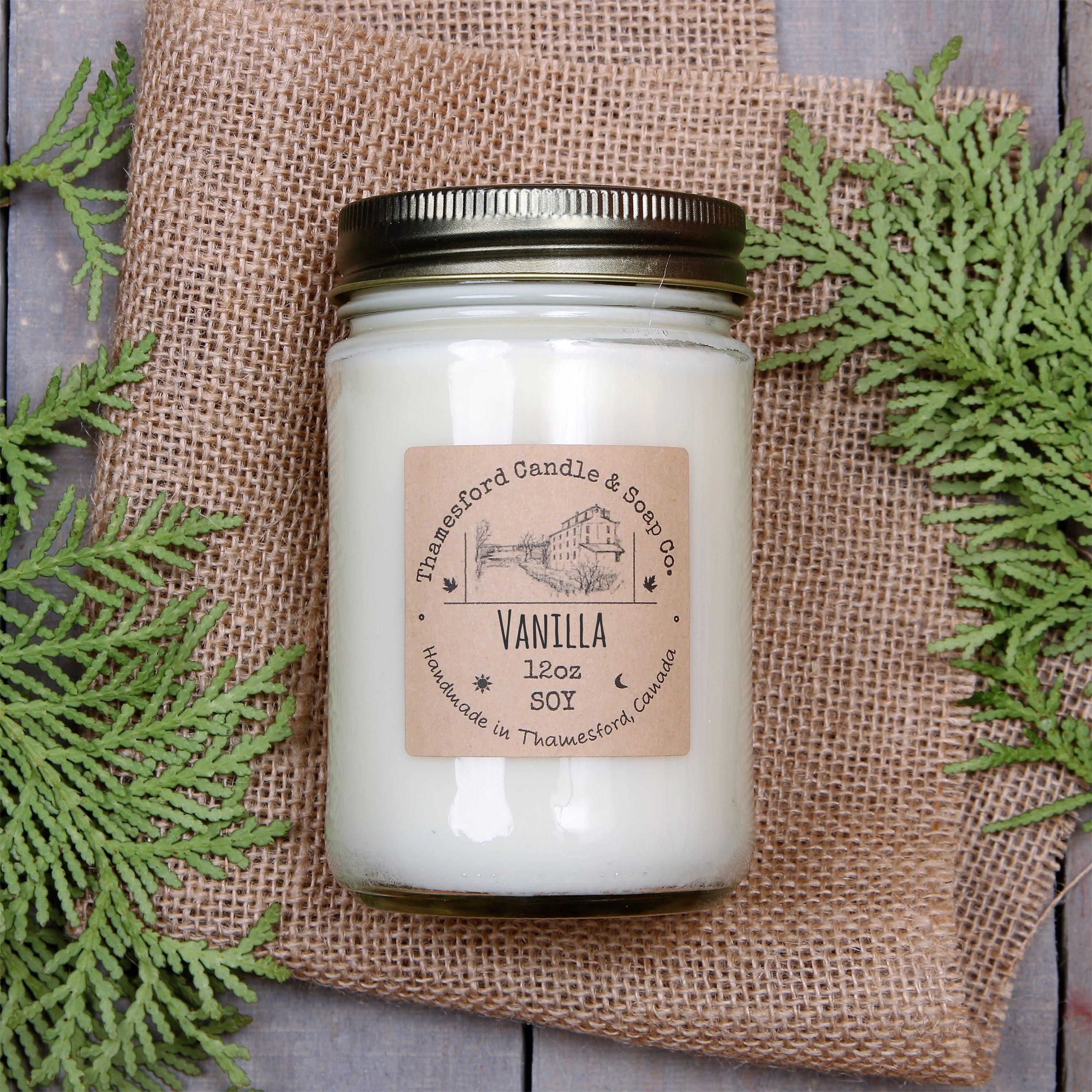 Vanilla Scented Candle A rich creamy baking fragrance Etsy