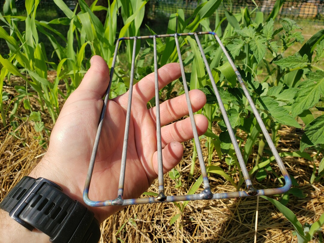 Ultralight Titanium Backpacking Grill 60 Grams Etsy