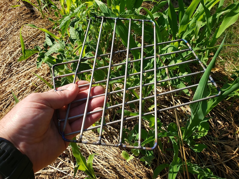 Ultralight Titanium backpacking grill 60 grams Etsy