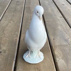 Vintage Nao by Lladro Dove Figurine Made in Spain Retro Peace Dove Decor