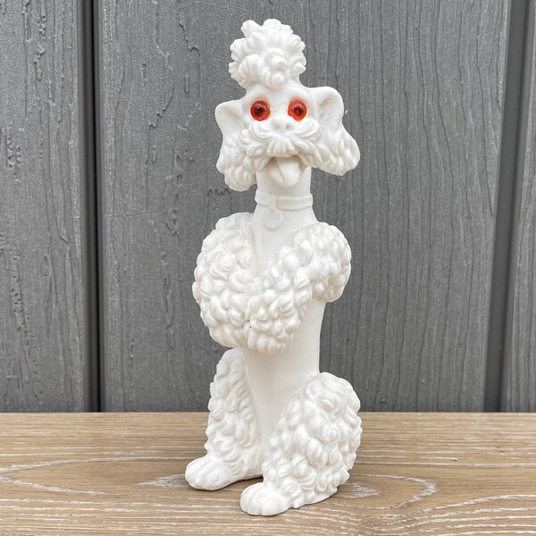 Poodle Figurine Etsy