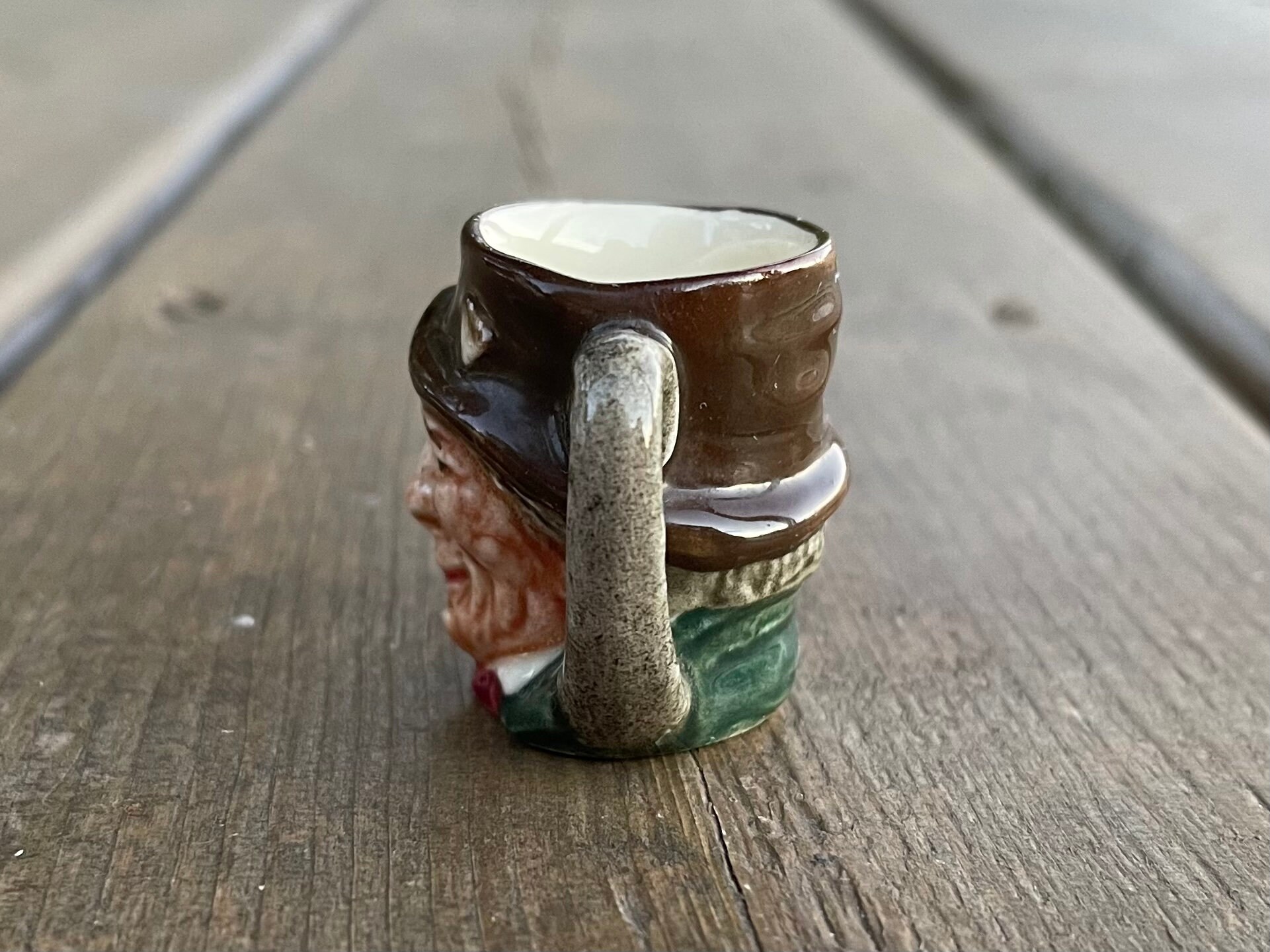 Vintage Royal Doulton Tiny Miniature Character Mug Toby Mug