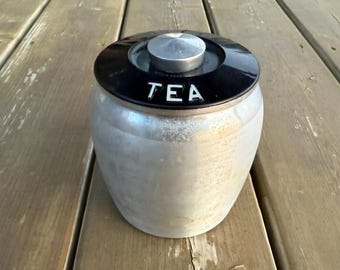 Vintage Kromex Grease Canister Retro 1950s Mid Century Farmhouse +