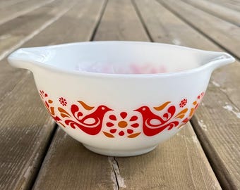 70s Pyrex Friendship 441 Cinderella Nesting Bowl Small Mixing Bowl