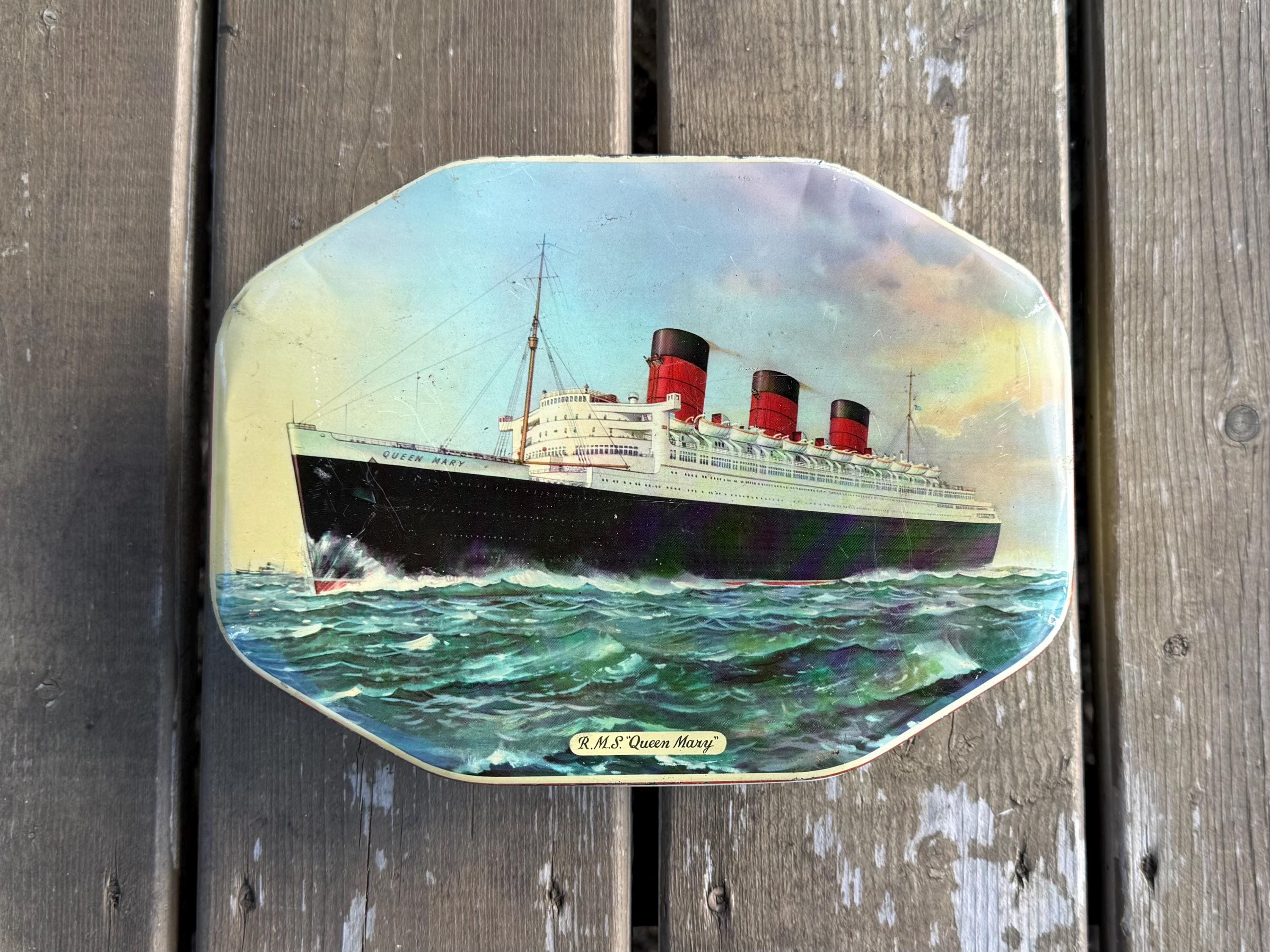 Queen Mary Candy Tin - Etsy