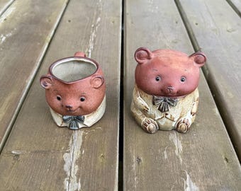 HORNSEA BRONTE SOLT&PEPPER入れ Vintage Hornsea Bronte Salt Pepper Pots Shakers Cruet 1974