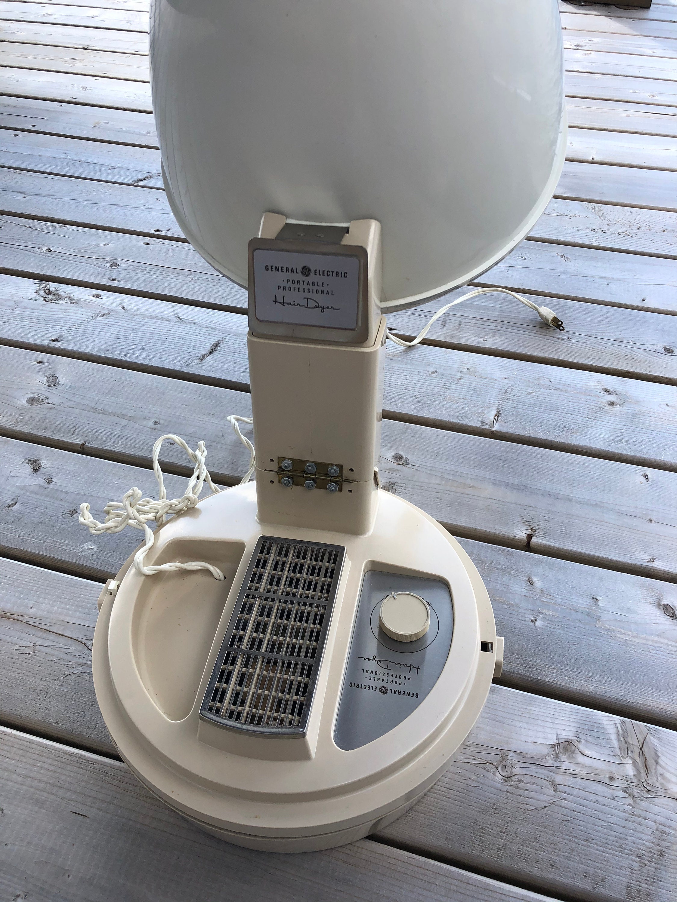 Vintage GE General Electric Portable Professional Hair Dryer Etsy