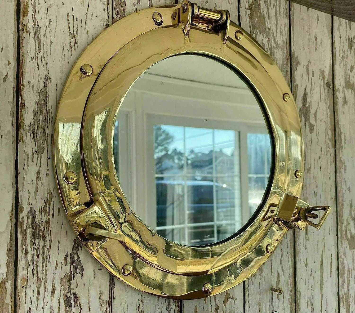Buy Brass Nautical Mirror Online In India Etsy India