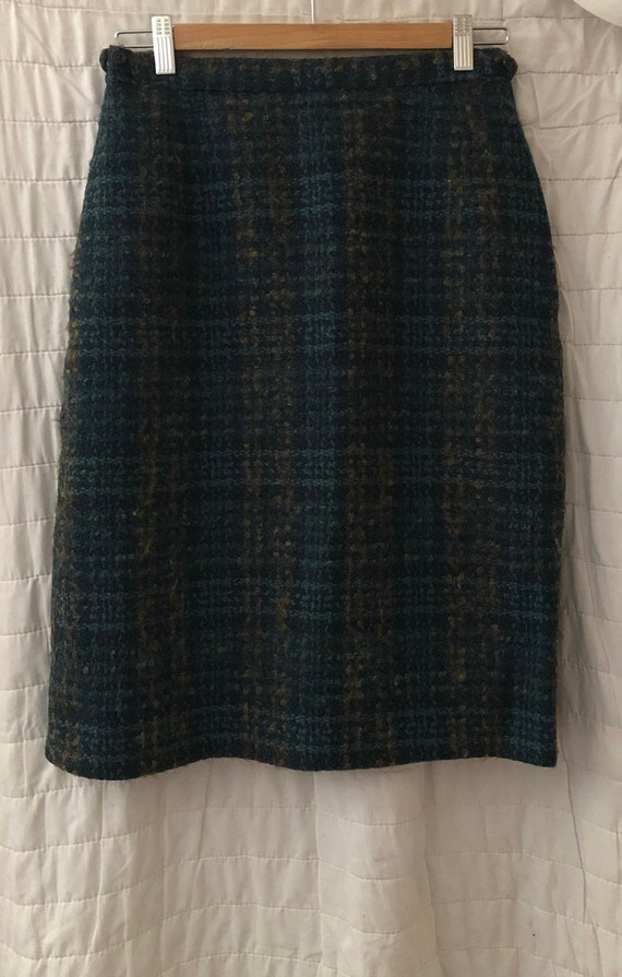 Daks woollen vintage skirt / small