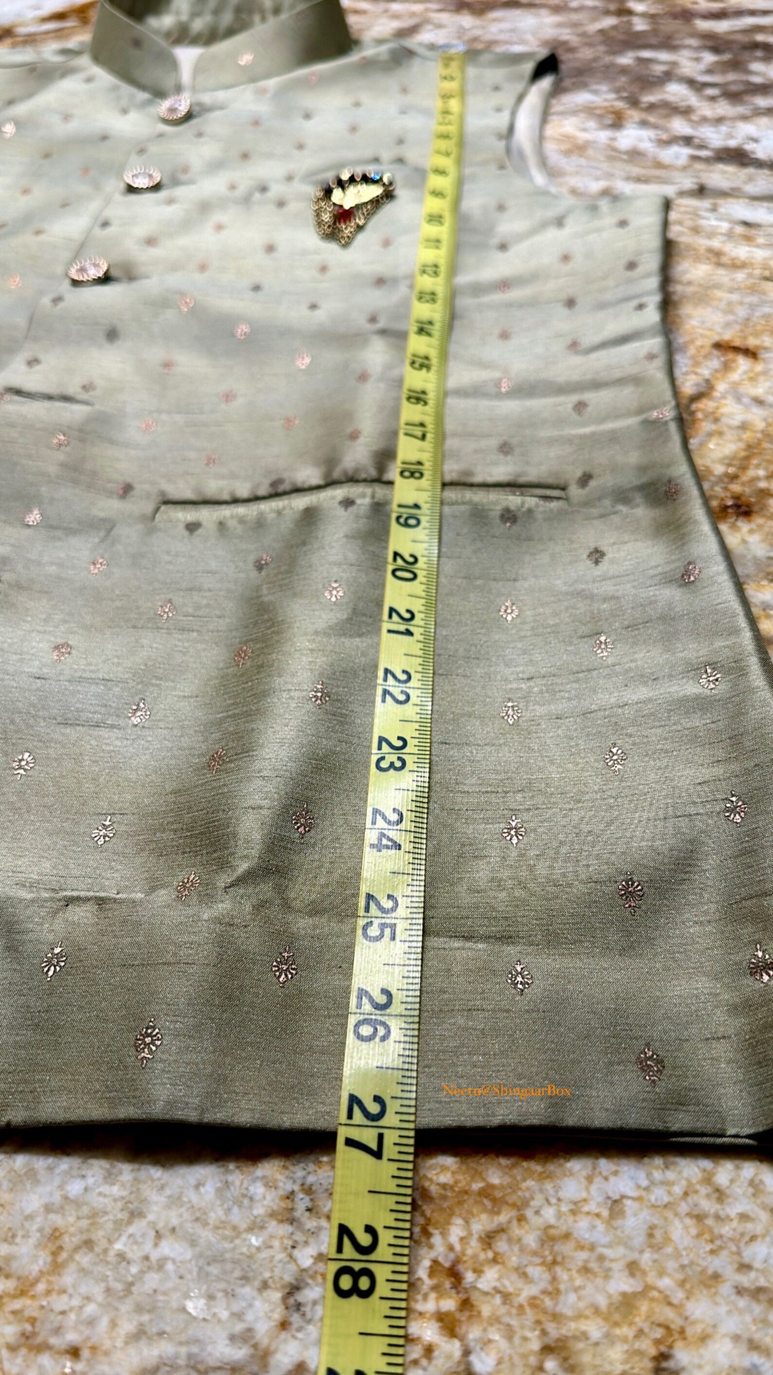 Modi Pyjama Men Olive Green Kurta Pyjama Nehru/modi Jacket/vest/waist Coat Set ...