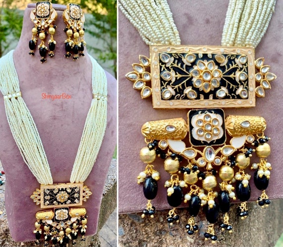 Moti haar set online best sale