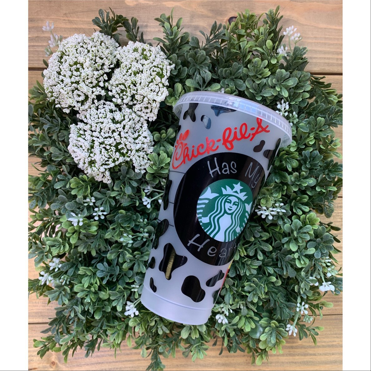 Personalized Chickfila Starbucks Cup Chickfila Gift Etsy