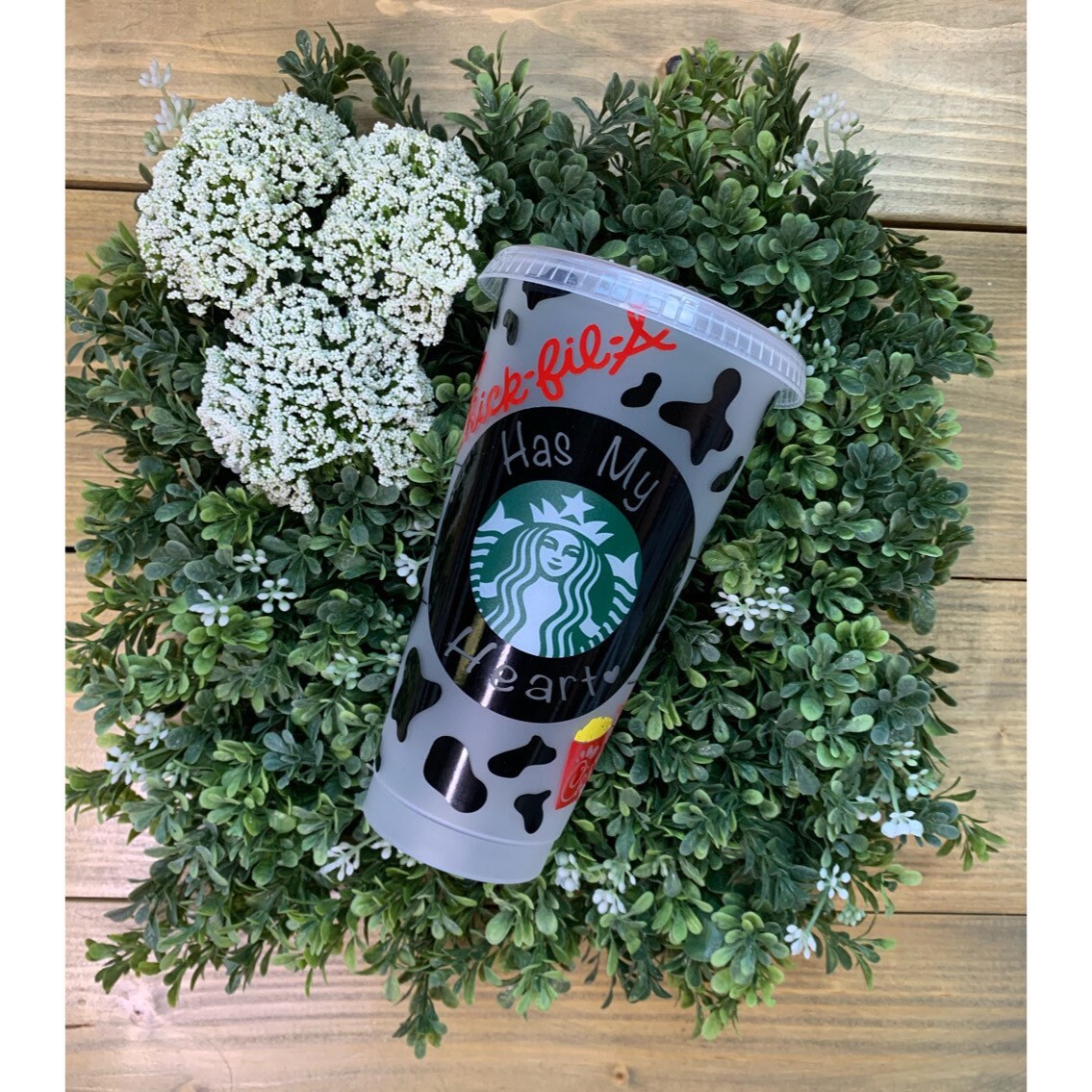 Personalized Chickfila Starbucks Cup Chickfila Gift Etsy