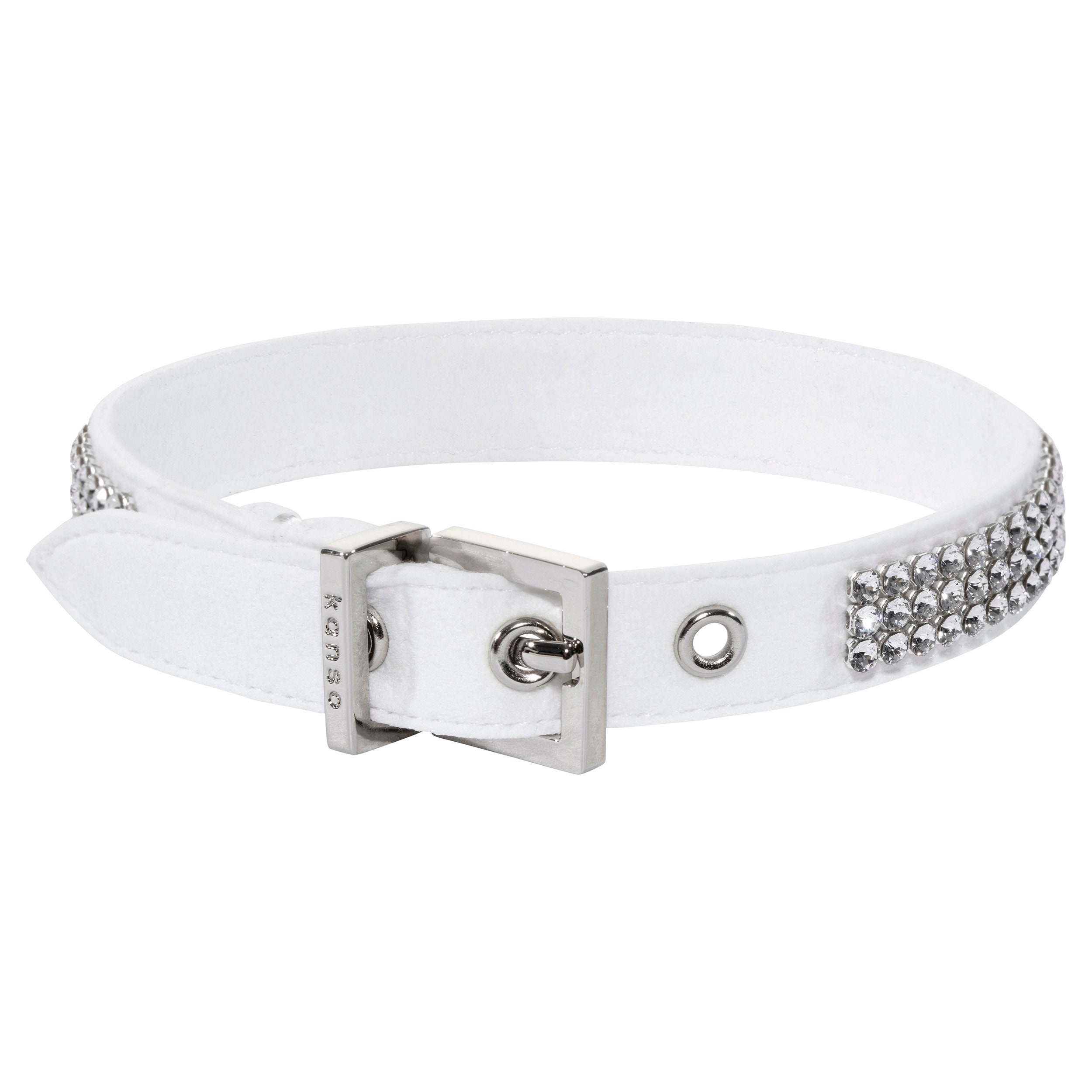 white cat collar