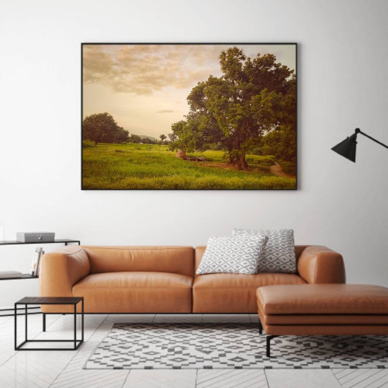 Nature Wall Print Living Room Decor Scenery Print Landscape Etsy