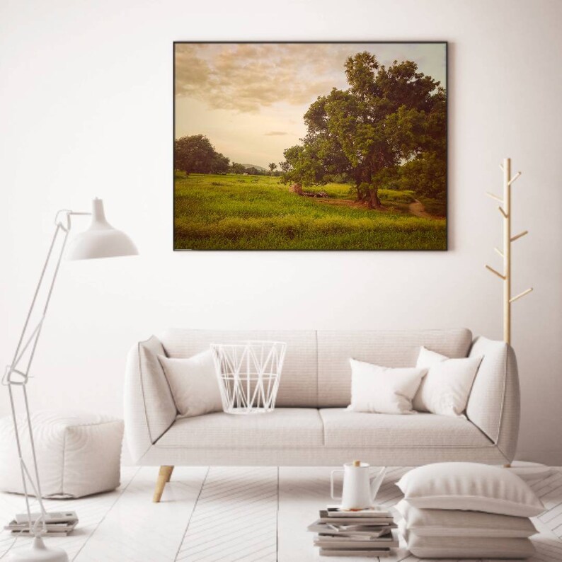 Nature Wall Print Living Room Decor Scenery Print Landscape Etsy