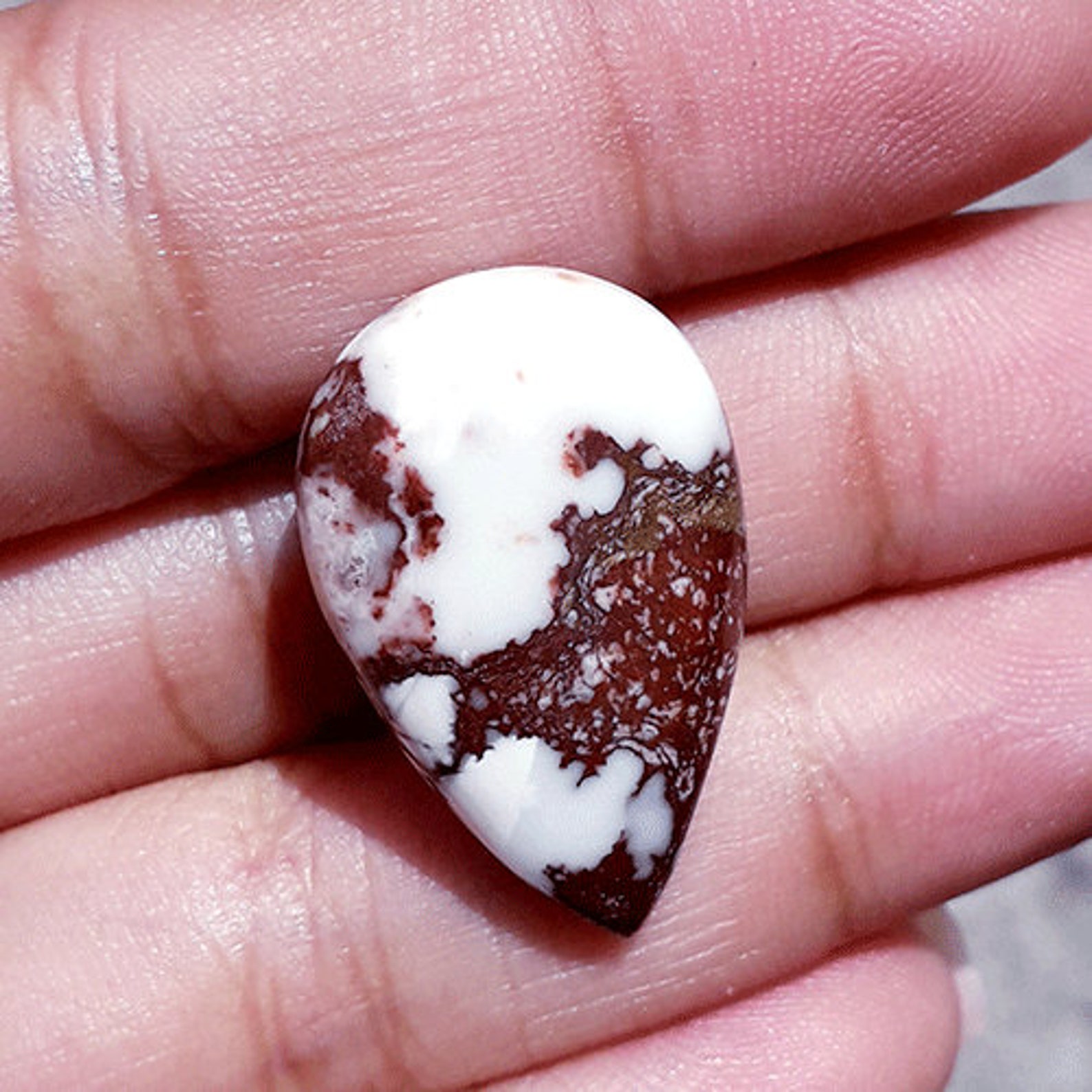 Wild Horse Jasper Cabochon Jasper Gemstone Natural Jasper Etsy
